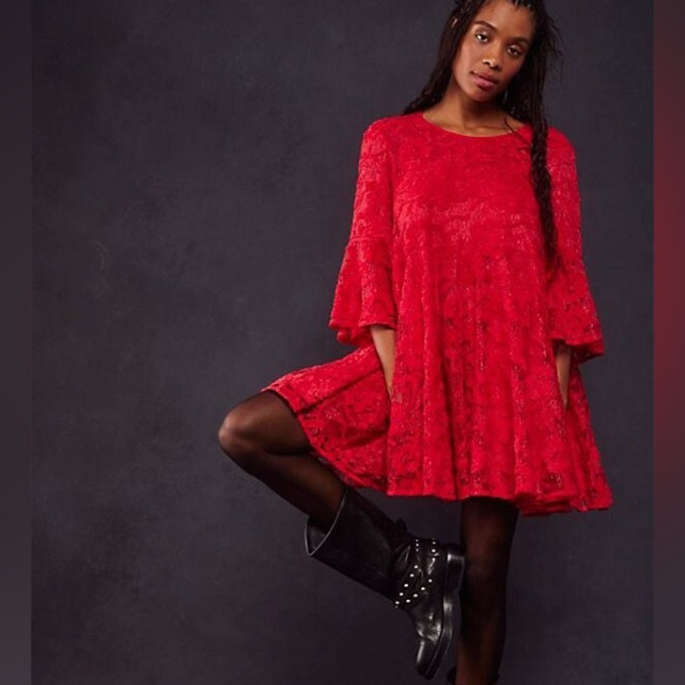 Free People Le Fleur Mini Dress Size Small